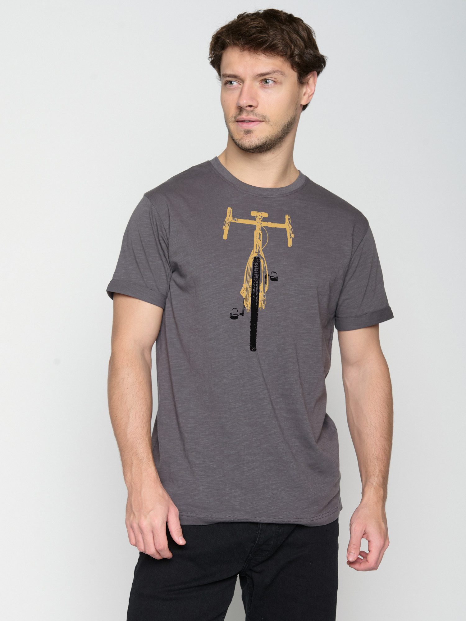 T-Shirt Bike Front Stamp