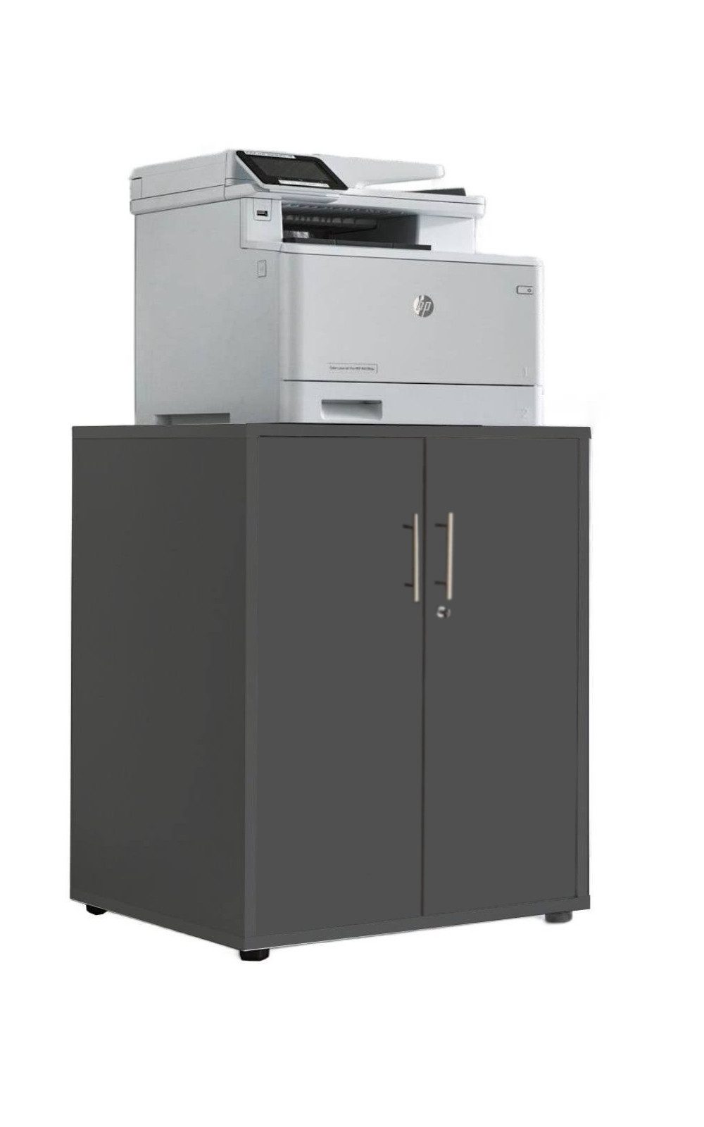 BMG Möbel Aktenschrank Druckerschrank Office Edition (geeignet für 3D Drucker und Office Drucker) Höhe 74 cm, optimale Ergänzung zu Schreibtischen