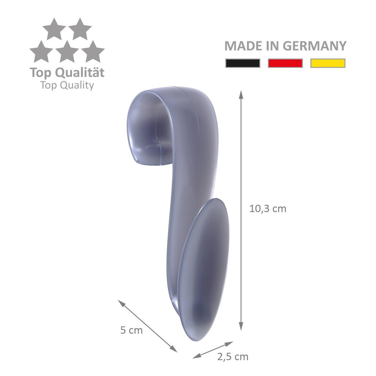 Wellgro Kleiderhaken 3x WELLGRO Rundheizkörperhaken - günstig online kaufen
