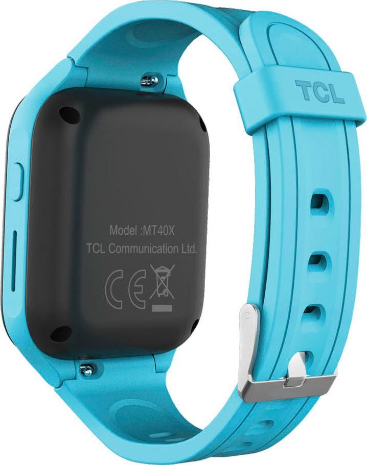 TCL MOVETIME MT40 Smartwatch (3,3 cm/1,3 Proprietär) | blau Zoll, blau