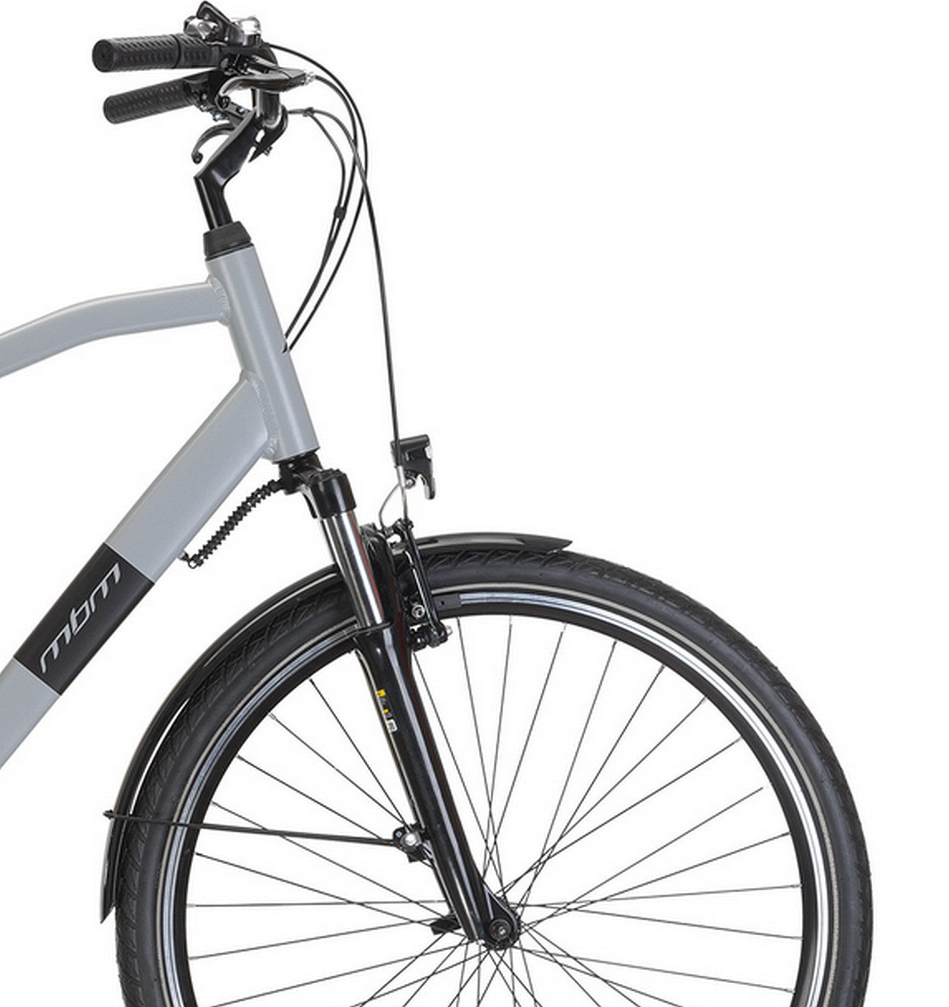 Thumbnail - MBM E-Bike, 6 Gang Shimano, Kettenschaltung, Heckmotor, 518 Wh, Elektro-Citybike RHEA MAN 28 Zoll