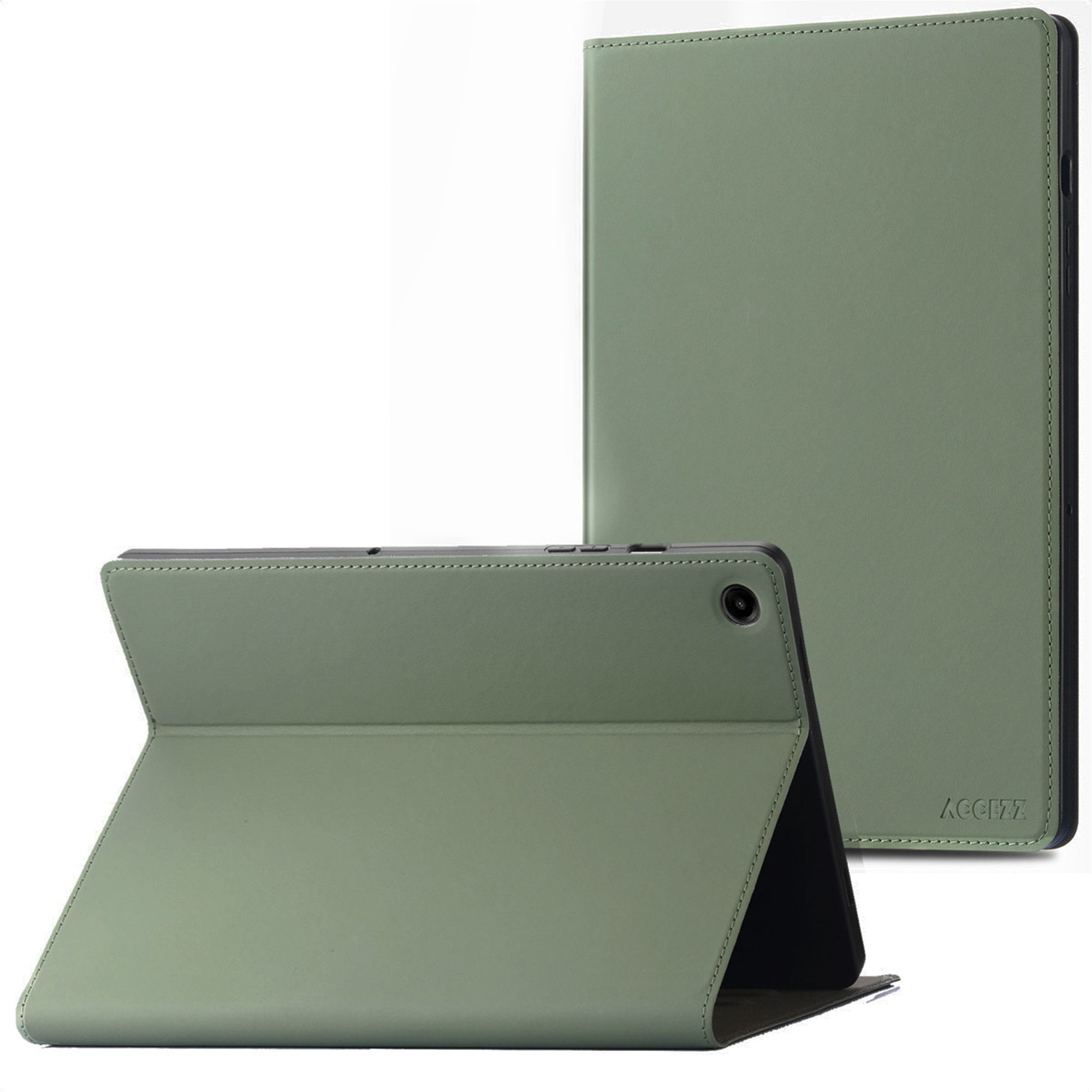 Accezz Tablet-Mappe Accezz Classic Klapphülle Samsung Galaxy Tab A9 Plus - Grün