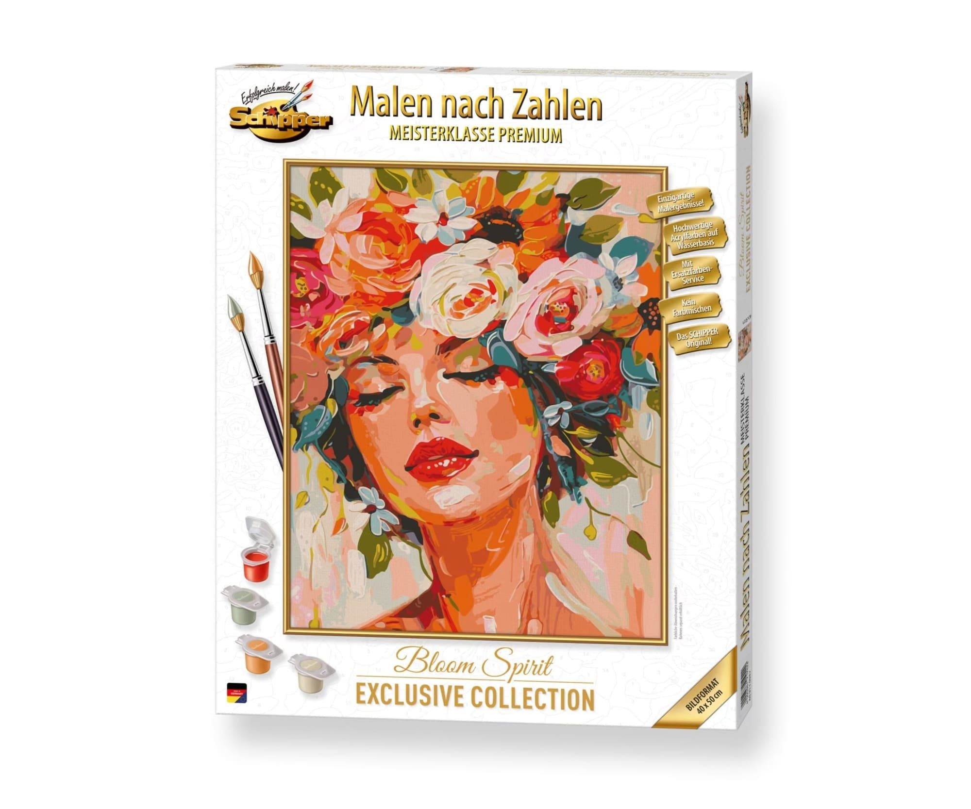 Schipper Malen nach Zahlen Schipper Malen nach Zahlen Bloom Spirit 40x50 cm Limited Edition 3000