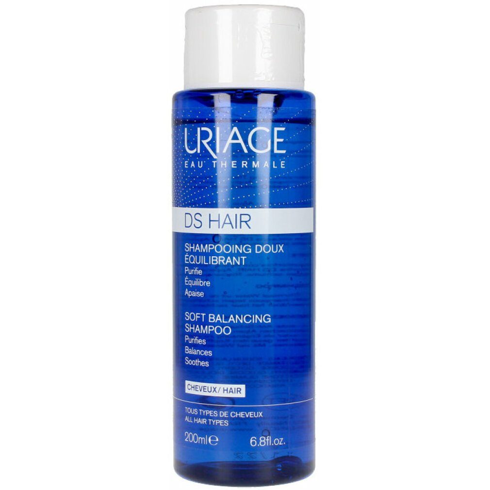 Uriage Haarshampoo Uriage DS Hair Soft Balancing Shampoo 200ml - For All Hair Types