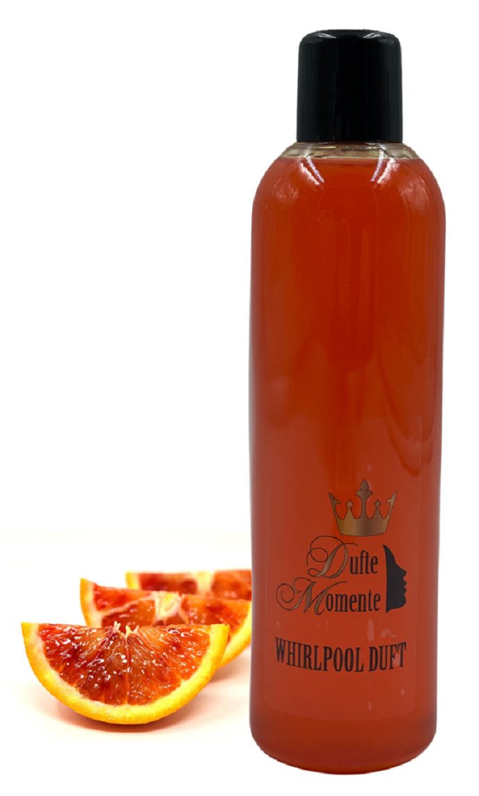 Dufte Momente Badezusatz Whirlpool Duft Blutorange 260ml, vegan und ohne Tierversuche