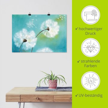 Artland Wandbild Pusteblumen, Blumen (1 St), als Alubild, Outdoorbild, Leinwandbild, Poster, Wandaufkleber