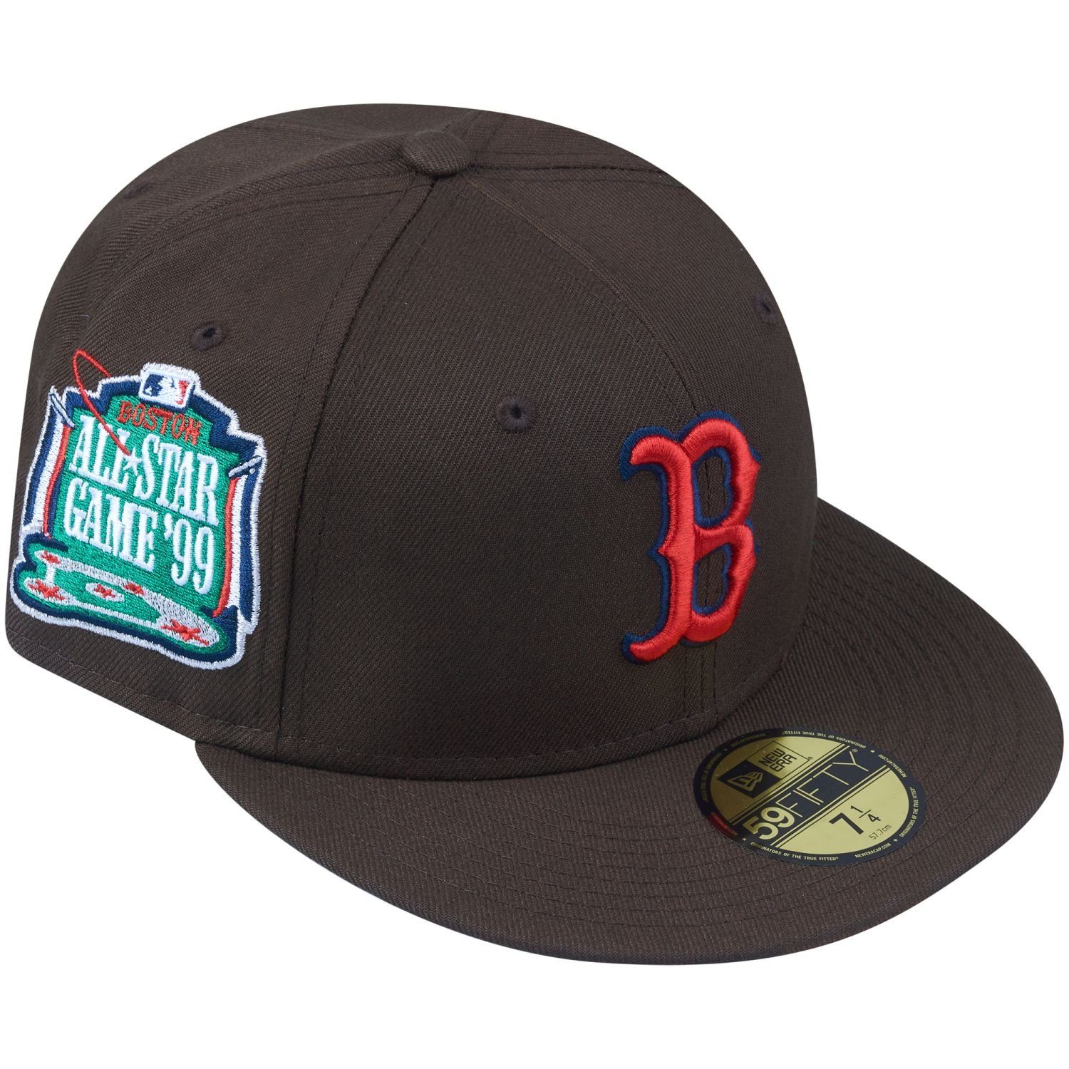 Boston Fitted Era Cap 59Fifty 1999 New Sox walnut Red ASG