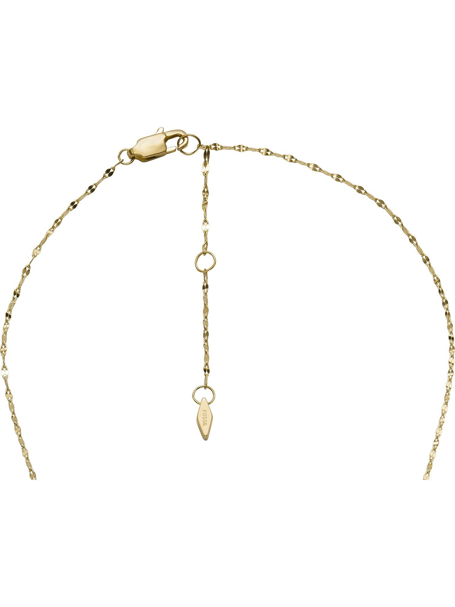 Fossil Collier Fossil Damen-Kette Edelst...