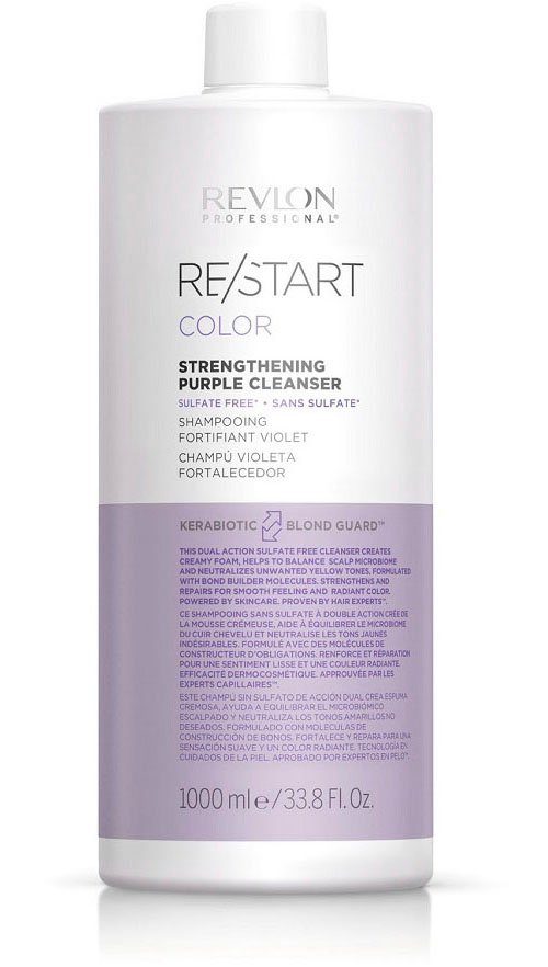 Ich habe gesammelt REVLON PROFESSIONAL Haarshampoo ml COLOR Re/Start 1000 Cleanser Purple