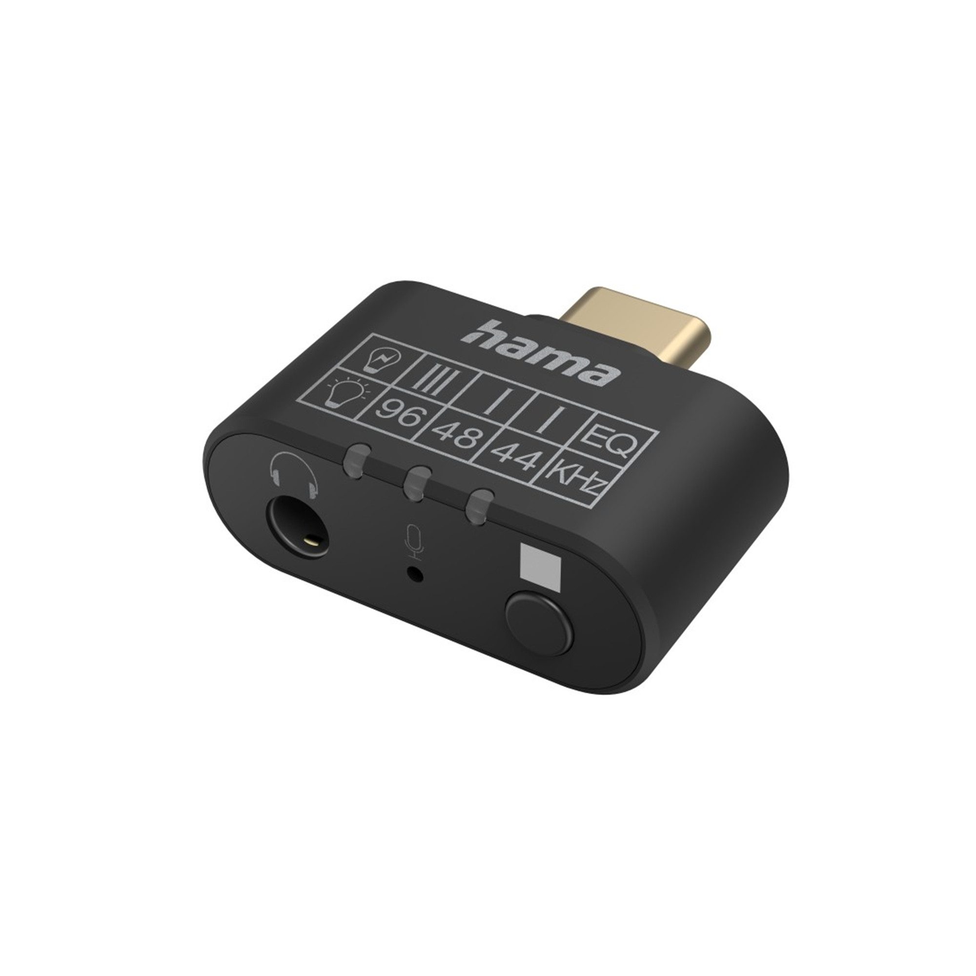 USB-C-Stecker - 3,5-mm-Klinke-Buchse, Equalizer, M USB-Soundkarte