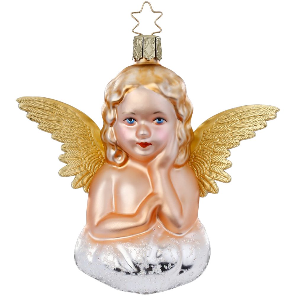 Engelsköpfe Zum Selbstbemalen - 2er Set, 8cm Hoch - Krippenfiguren