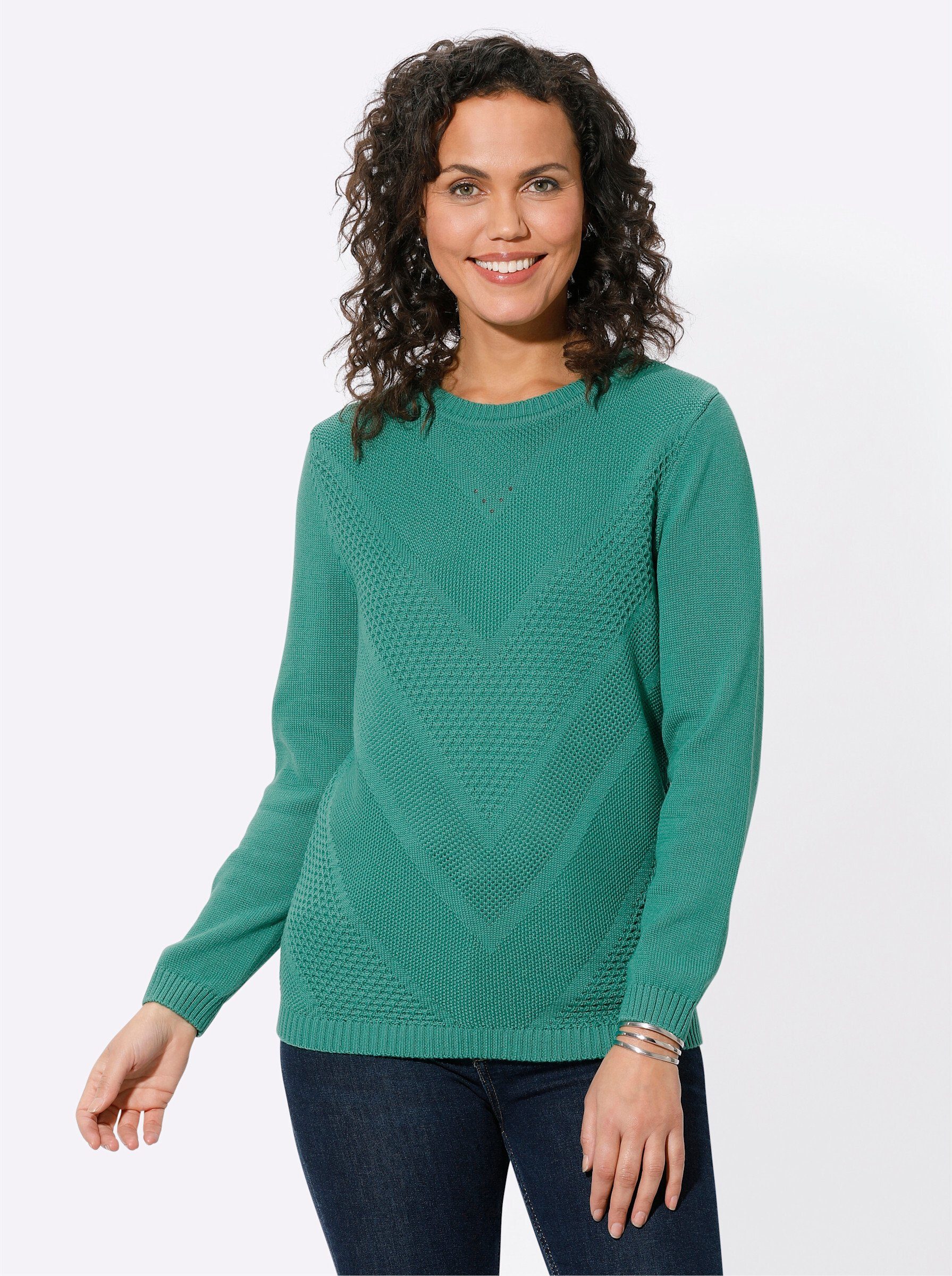 Strickpullover Pullover Langarm Jersey