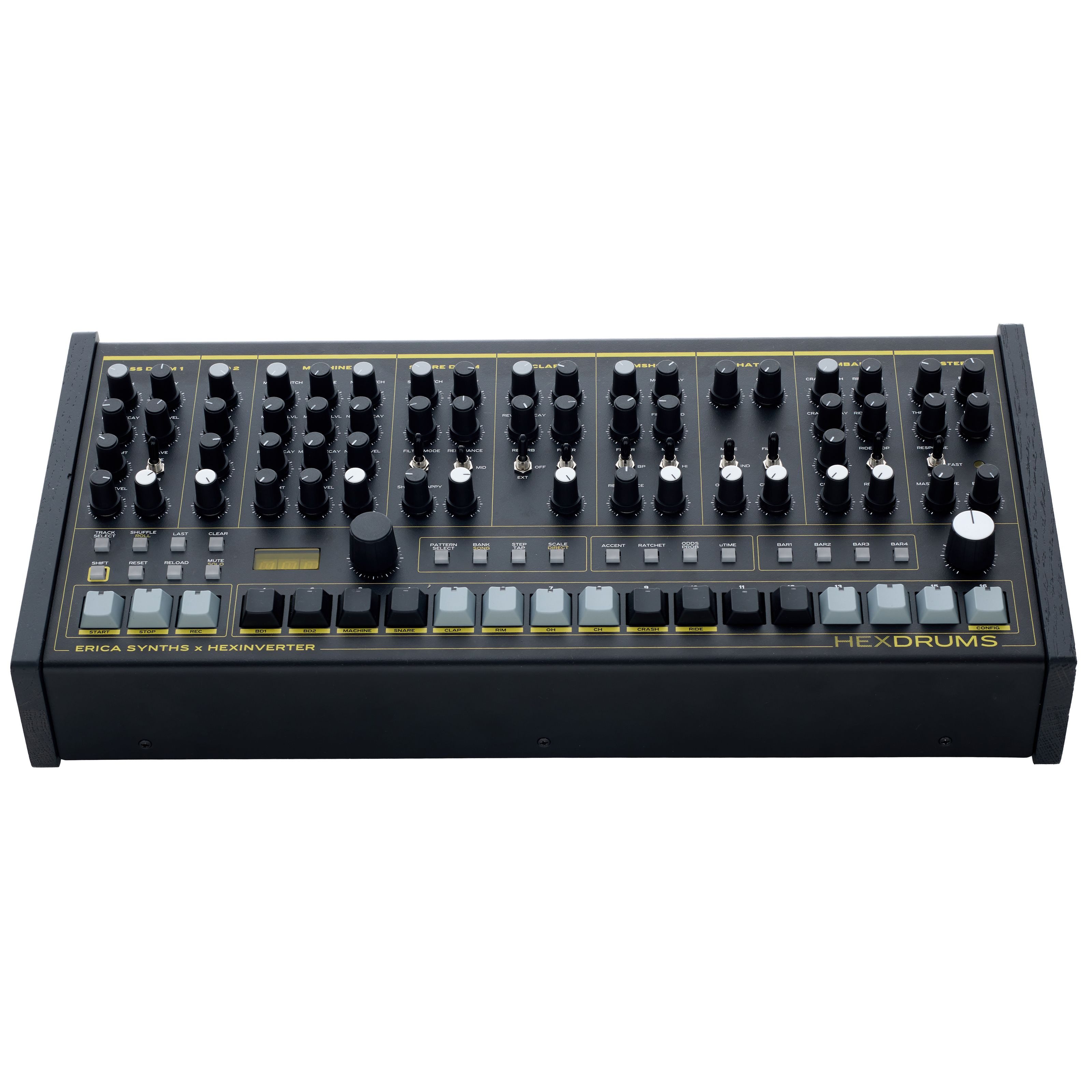 Erica Synths Synthesizer (Groove-Tools, Drumcomputer), Hexdrums - Drum Machine
