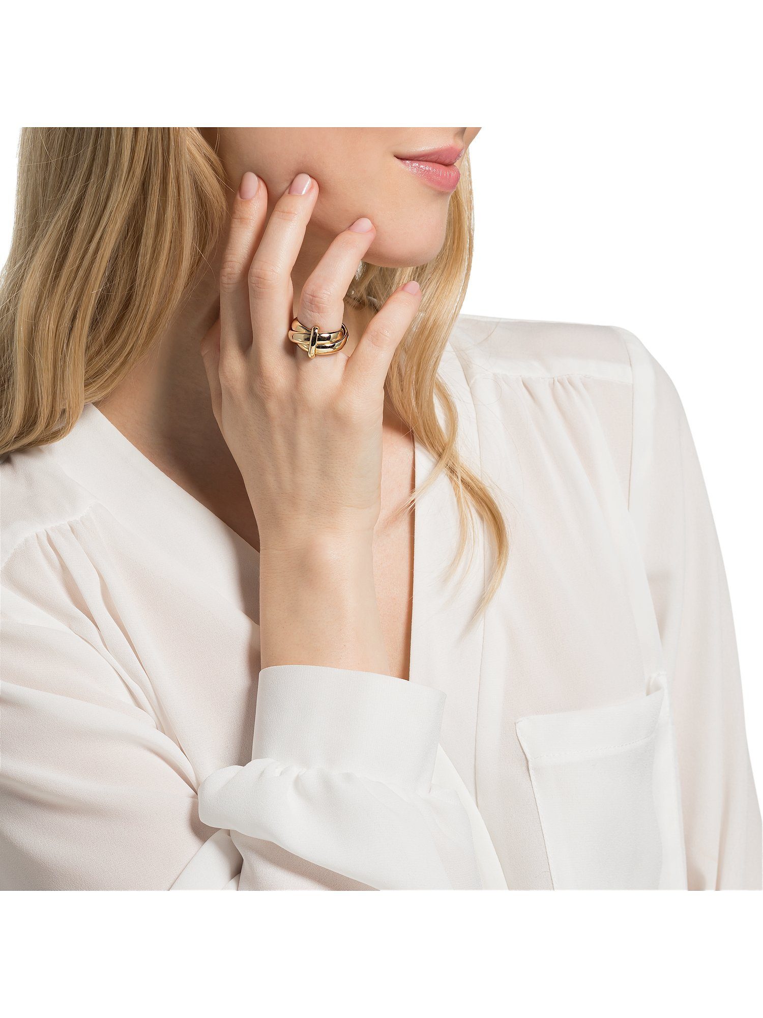 JETTE Silberring JETTE Damen-Damenring 925er Silber