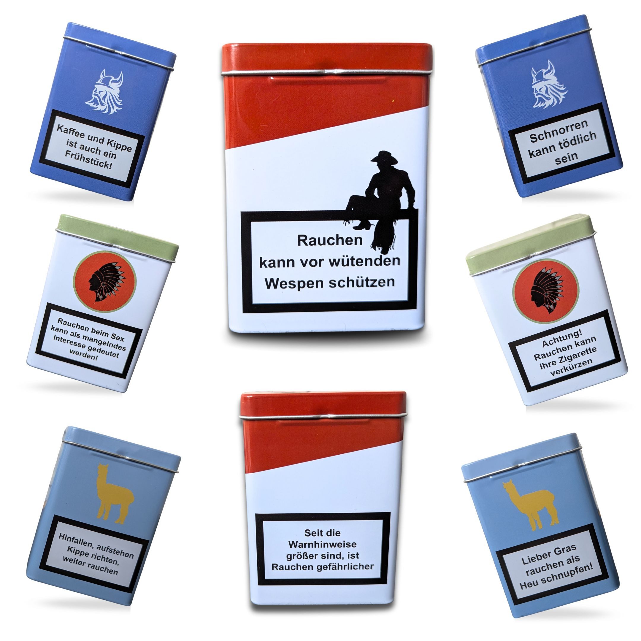 Bada Bing Aufbewahrungsdose Zigarettendose mit Spruch günstig online kaufen