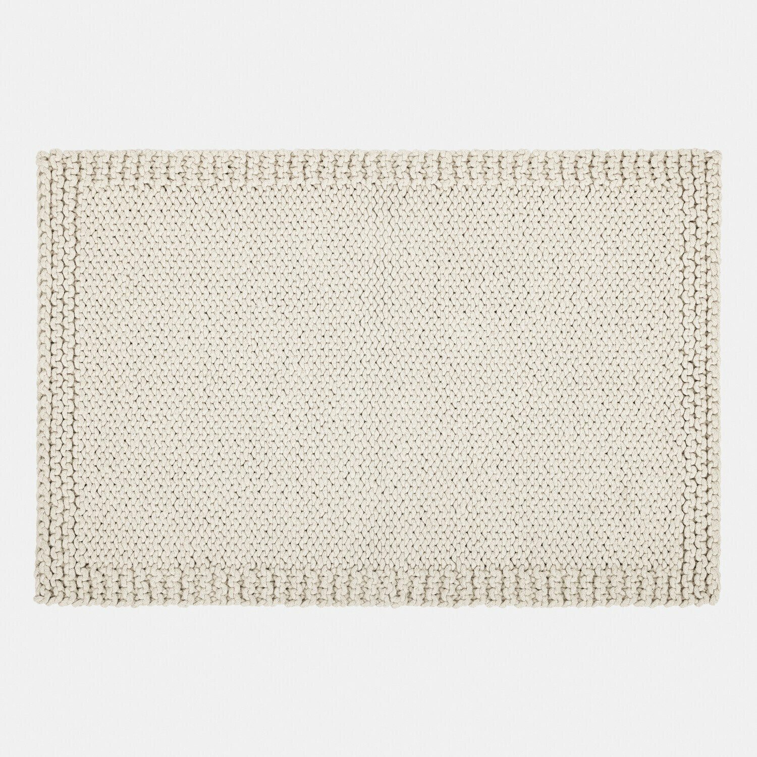 Mirabeau Badematte Badematte Carsen creme, Höhe 60.0 mm, 100% Baumwolle