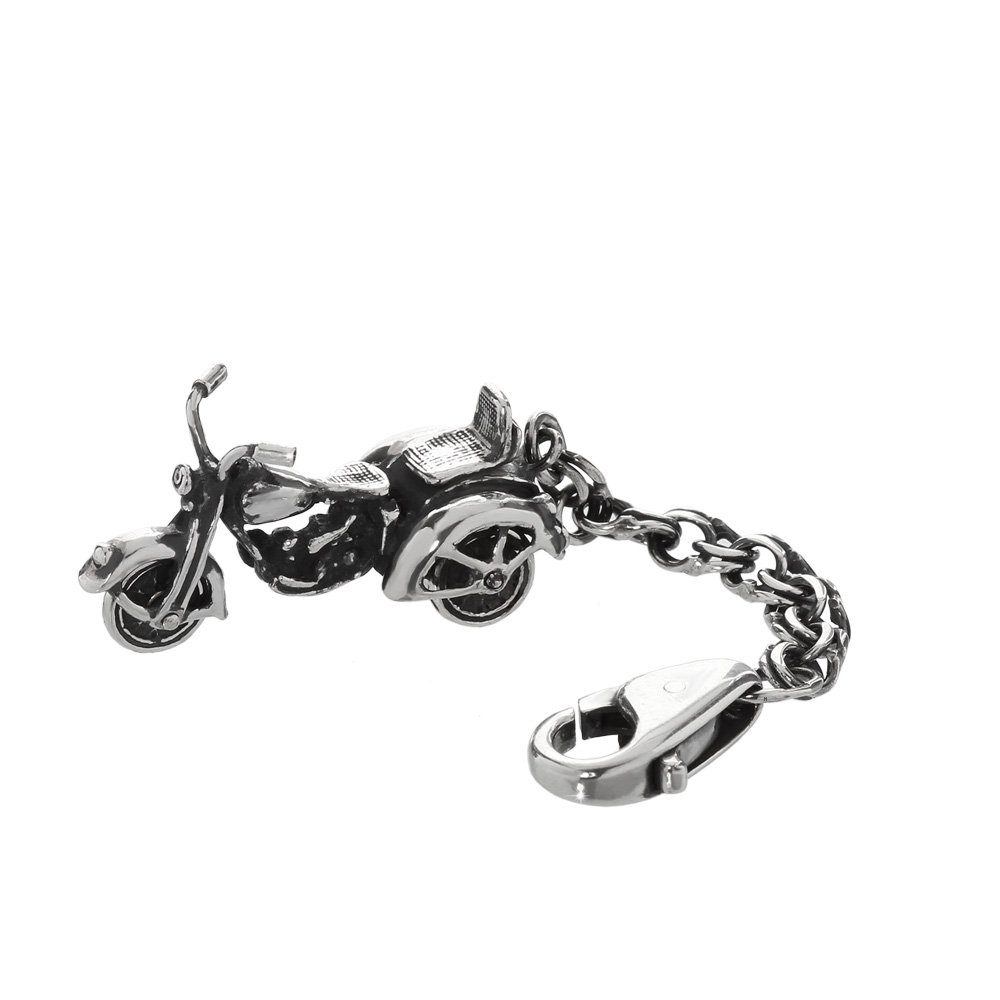 NKlaus Anhänger Schlüssel Schlüsselanhänger 925 Sterlingsilber auf Königsket