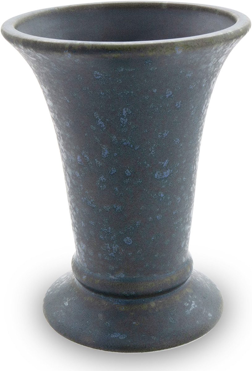Tischvase Bunzlauer Keramik 500ml Vase „Johanna“ 15,6cm Blumenvase Dekor ZIELON