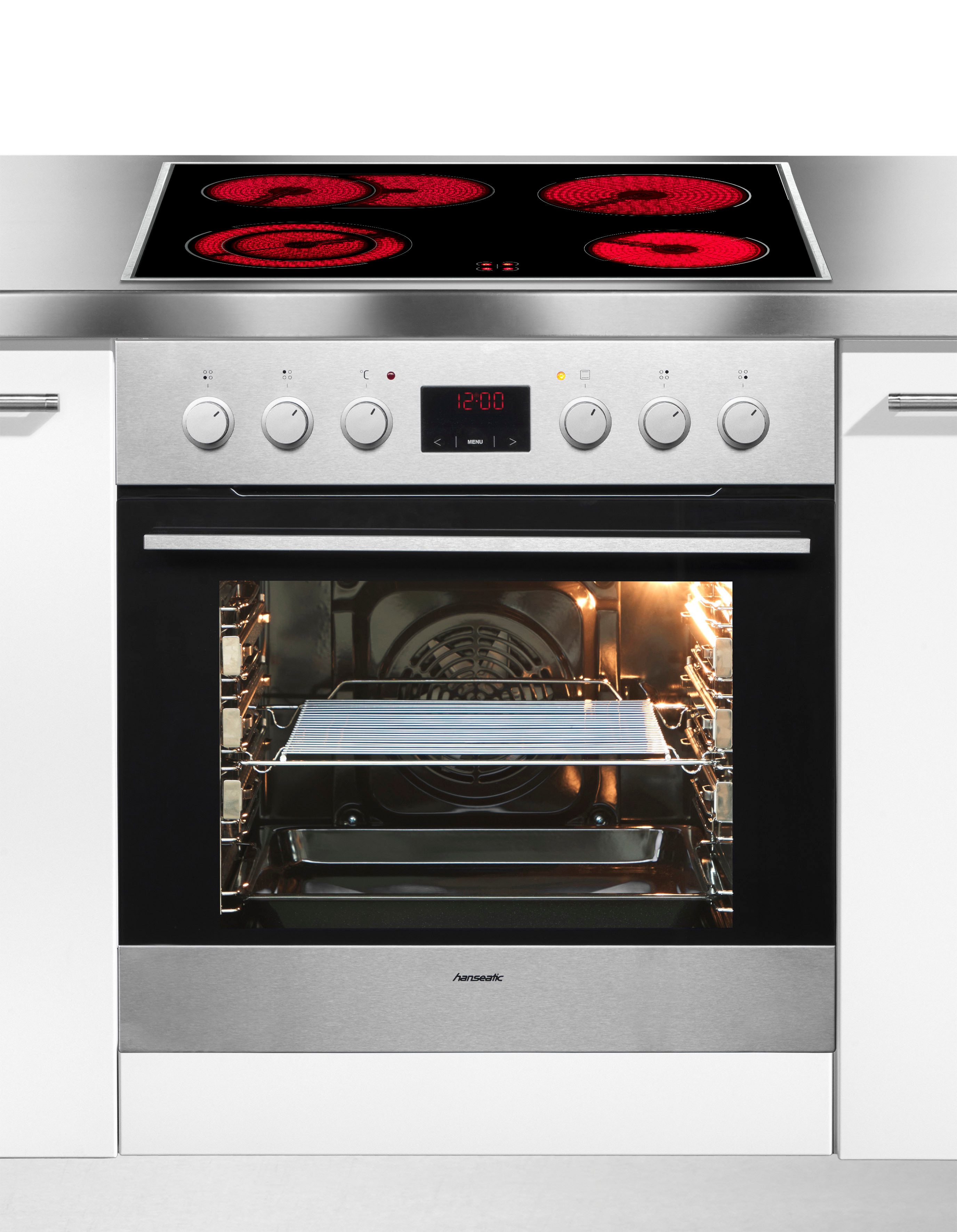 Hanseatic Elektro-Herd-Set 2022C(G)3.334eEHiTsDpHbX