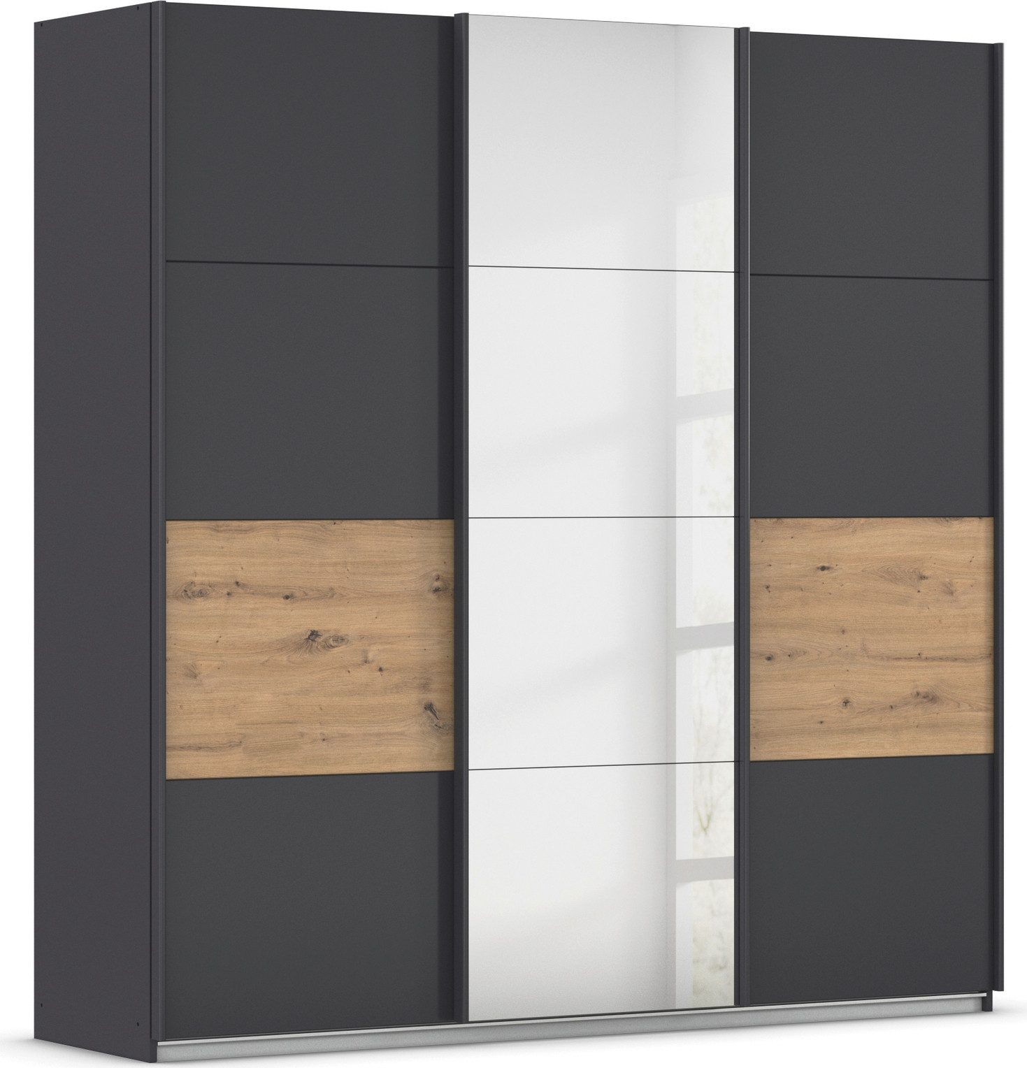 OTTO home Kleiderschrank Mehrzweckschrank Aktenschrank Möbel Mietswohnung Schlafzimmer CORTONA (Breiten 203/271/315/360 cm, Höhen 210/229 cm) inkl. Inneneinteilung, 2 Stoffboxen extra Einlegeböden MADE IN GERMANY