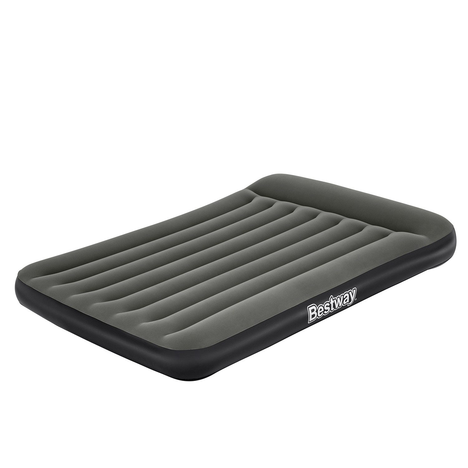 Bestway Luftbett TriTech® 191 x 137 x 30 cm, (Packung, 1-tlg., Für 2 Personen), Integriertes Kopfkissen