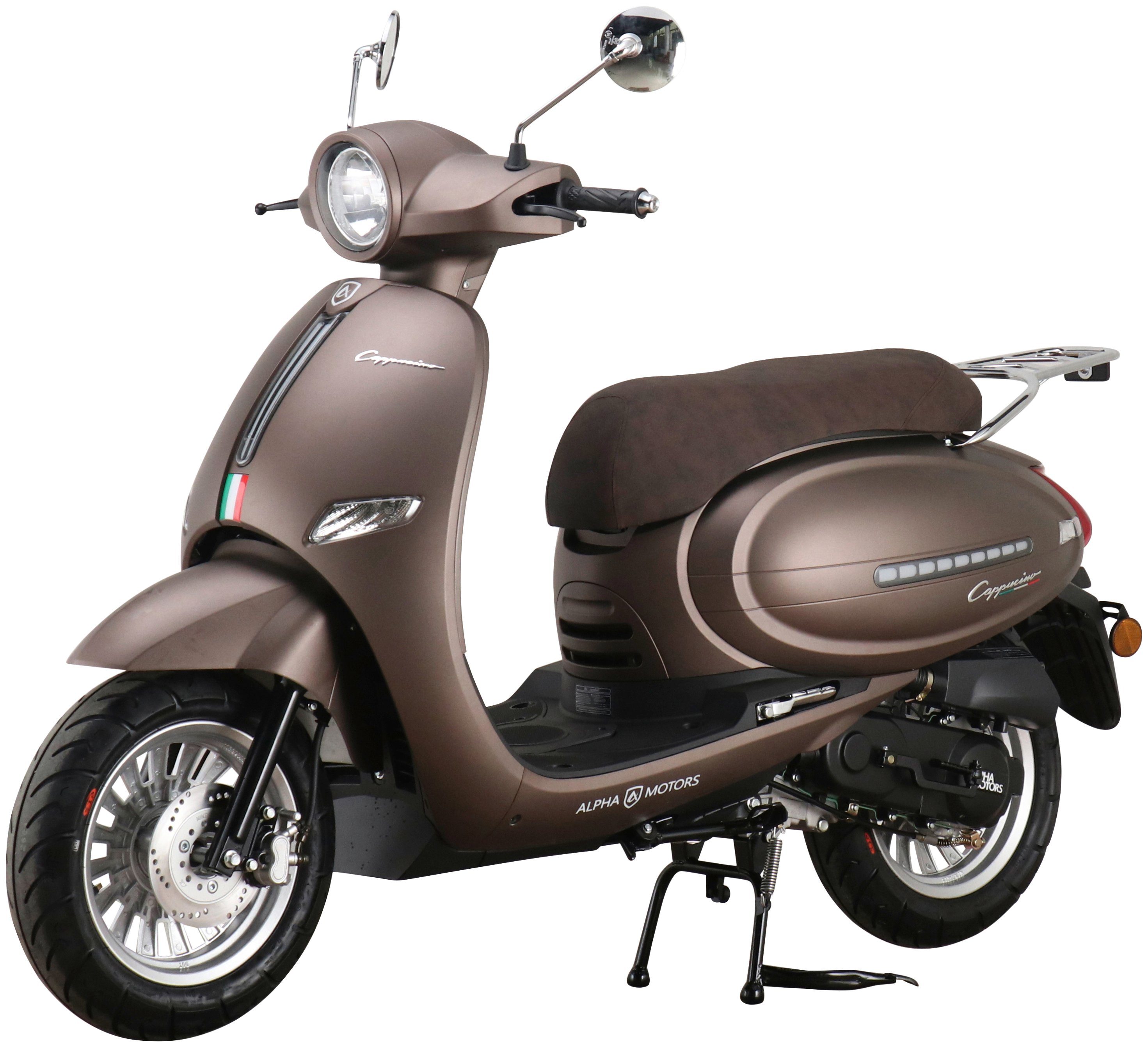 Euro km/h, Cappucino, 85 ccm, Alpha Motors 125 Motorroller 5