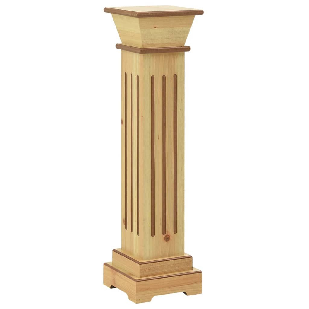 vidaXL Blumenständer Klassischer Säulen-Pflanzenständer Helles Holz günstig online kaufen