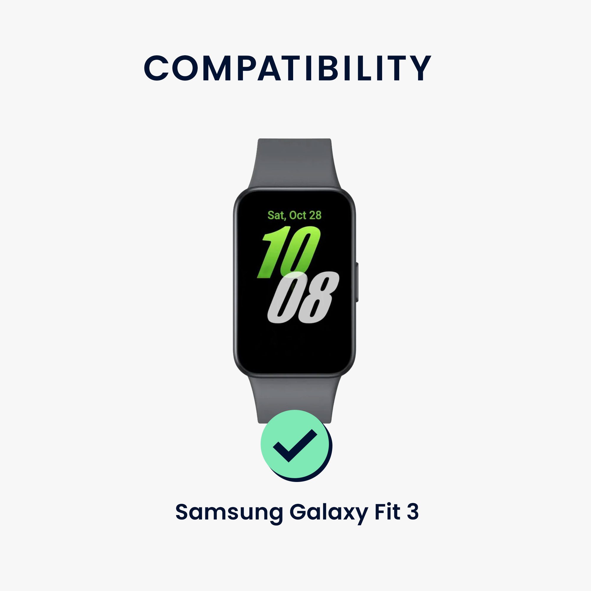 kwmobile Smartwatch-Armband 5x Sportarmband für Samsung Galaxy Fit 3 Armban günstig online kaufen
