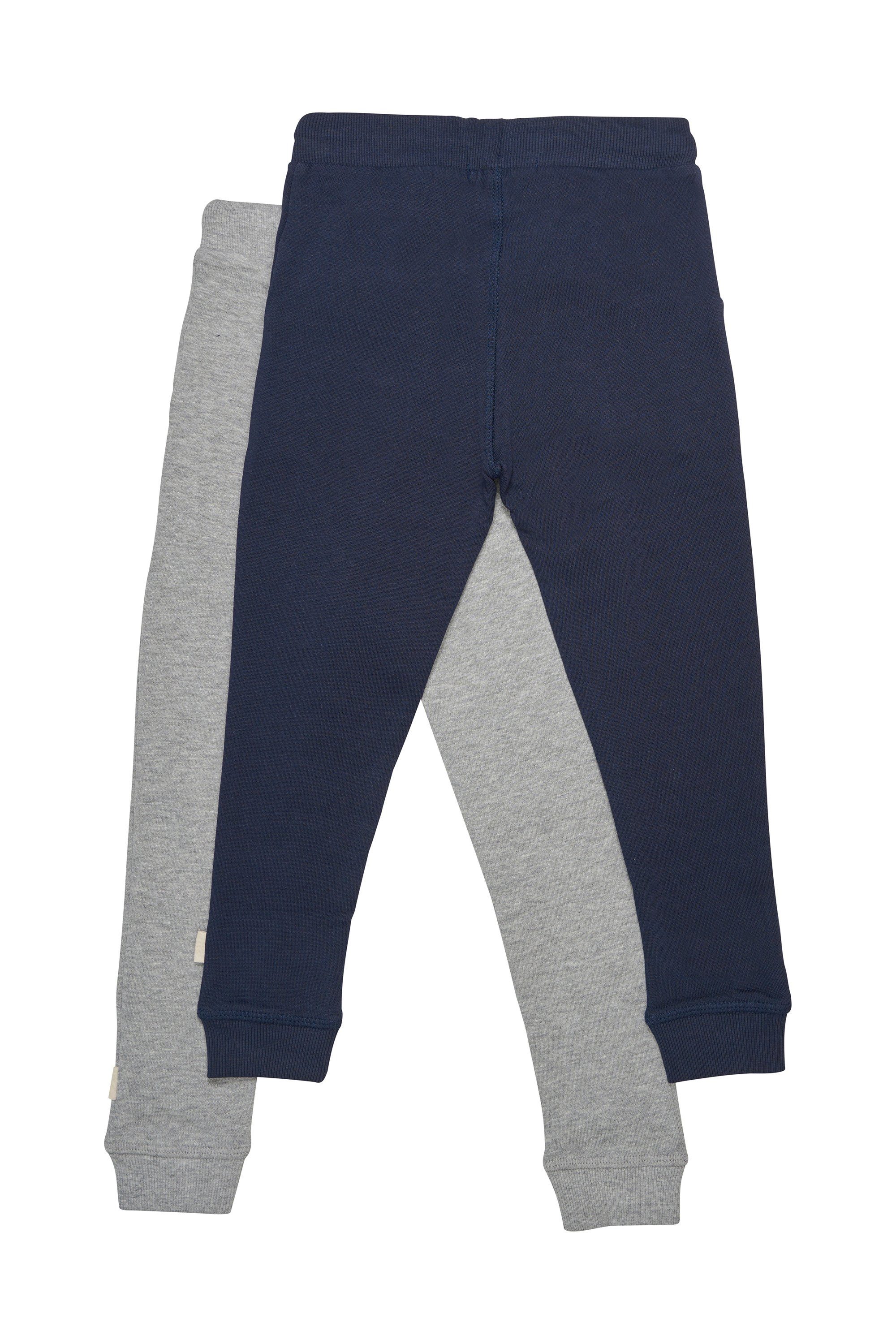 Minymo Jogginghose MIBasic (2-tlg) 2er Pack Klassische Sweatpant mit SchnŸre