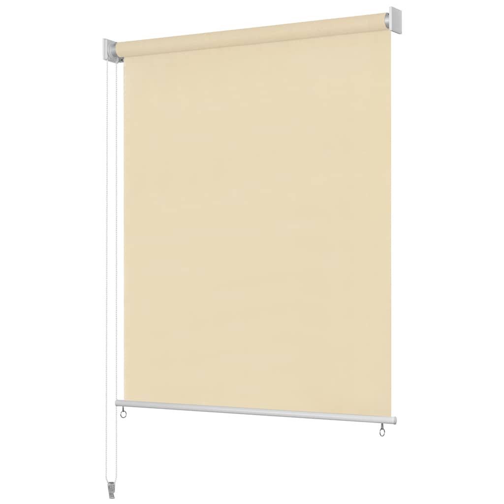 Rollo Außenrollo 105 (B) x 230 (H) cm Cremeweiß