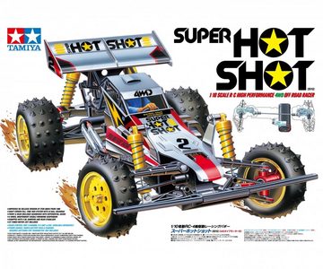 Tamiya RC-Buggy Tamiya 1:10 RC Buggy Super Hotshot 4WD Bausatz