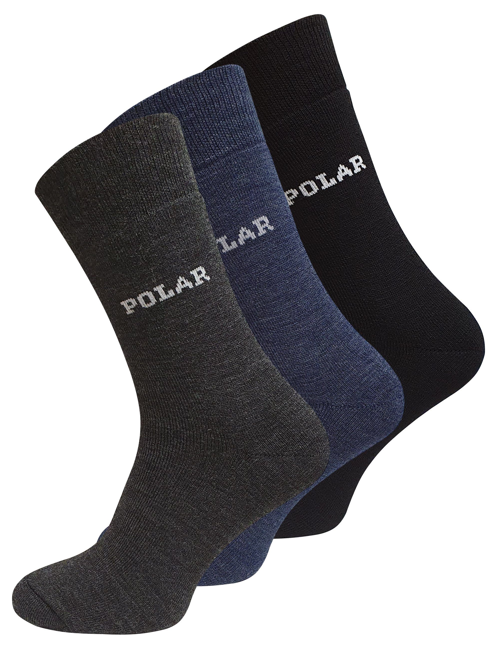 Cotton Prime® mit Thermosocken (6-Paar) wärmenden Frottee