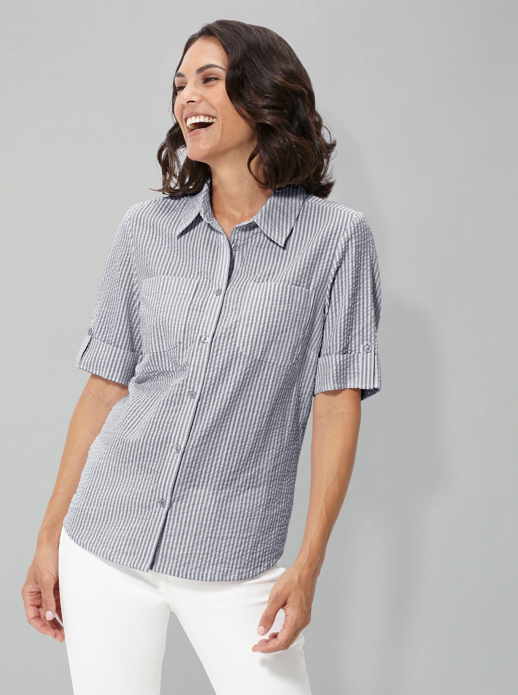 Witt Klassische Bluse Bluse Kurzarm