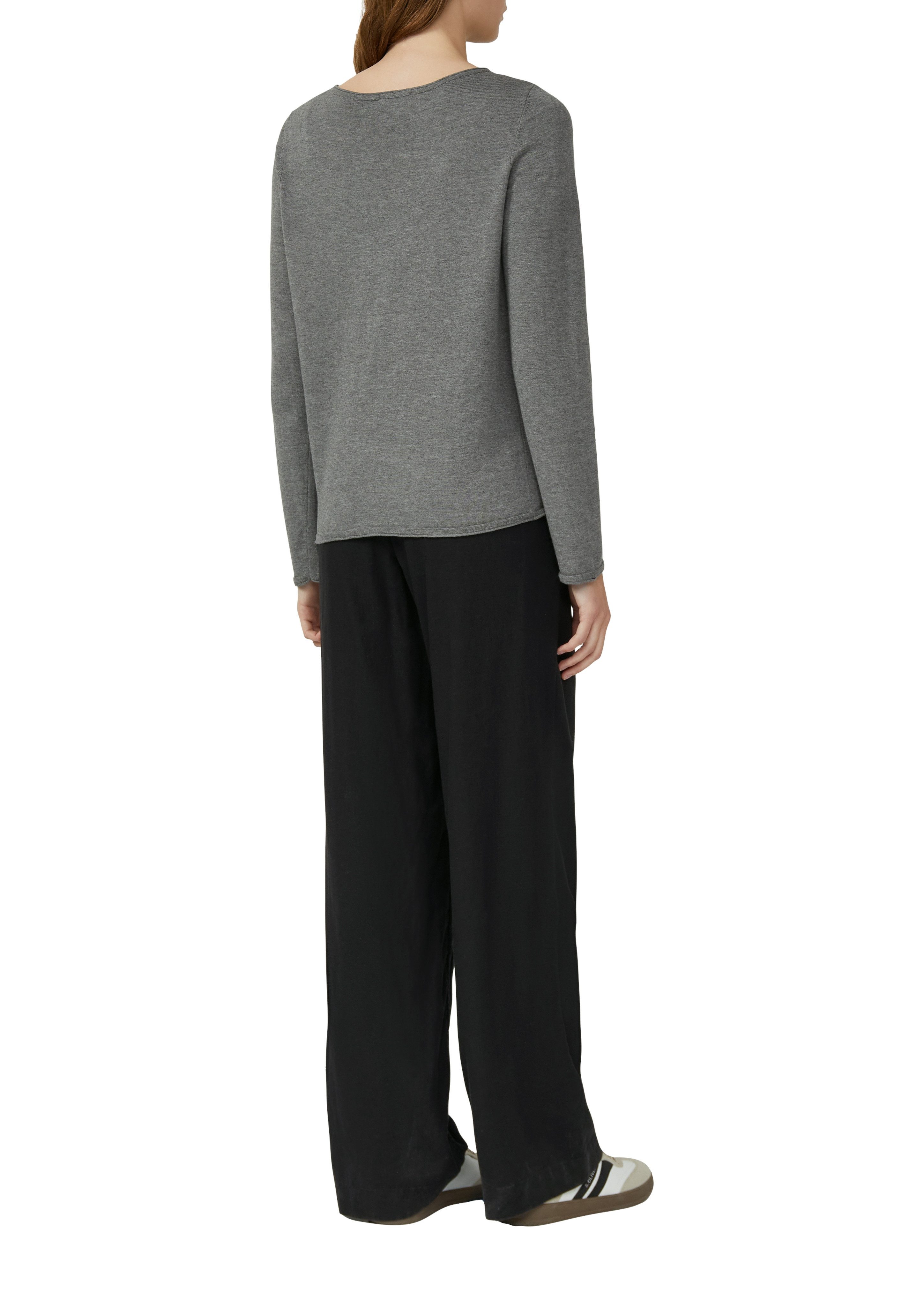 s.Oliver Langarmshirt mit Rollkanten