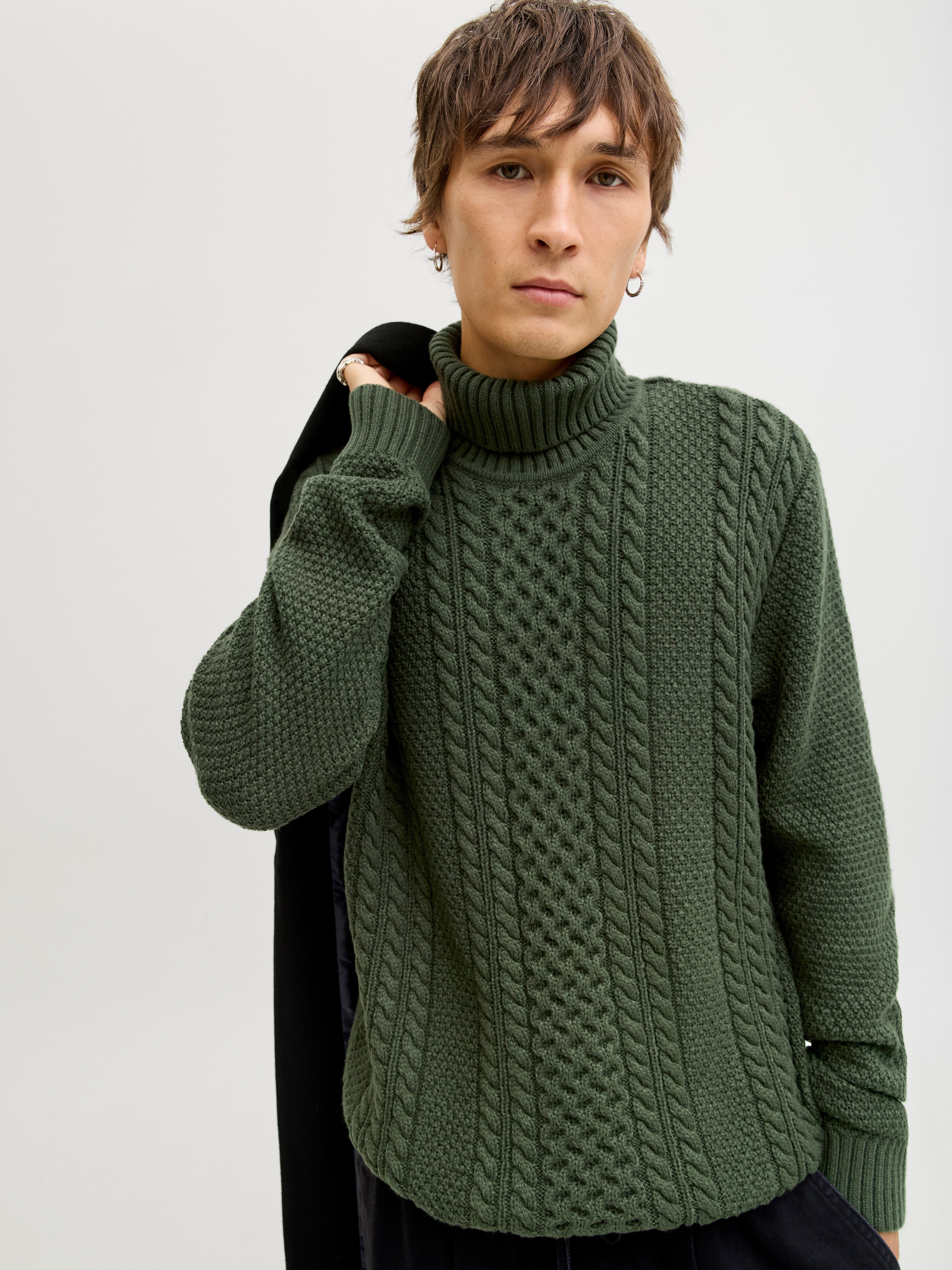 Jack & Jones Rollkragenpullover JJPAUL KNIT günstig online kaufen