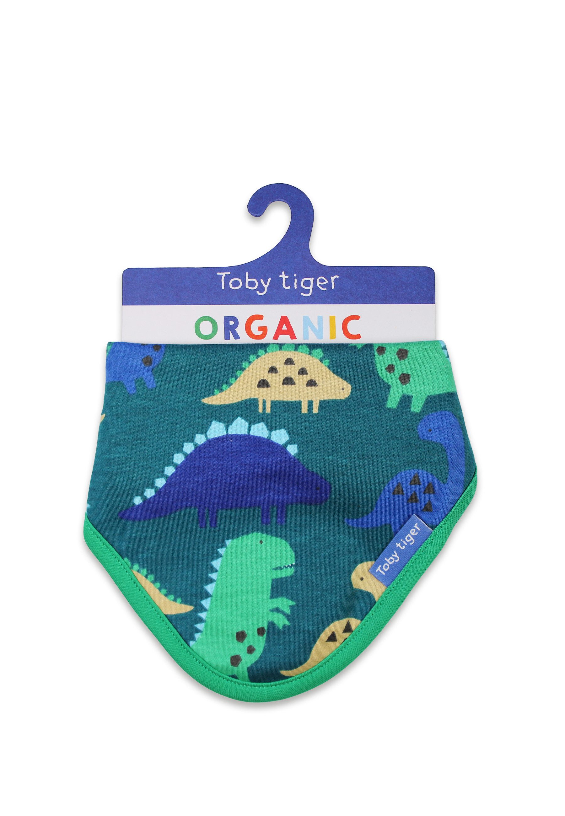 Toby Tiger Dreieckstuch Dreieckstuch mit Dinosaurier Print