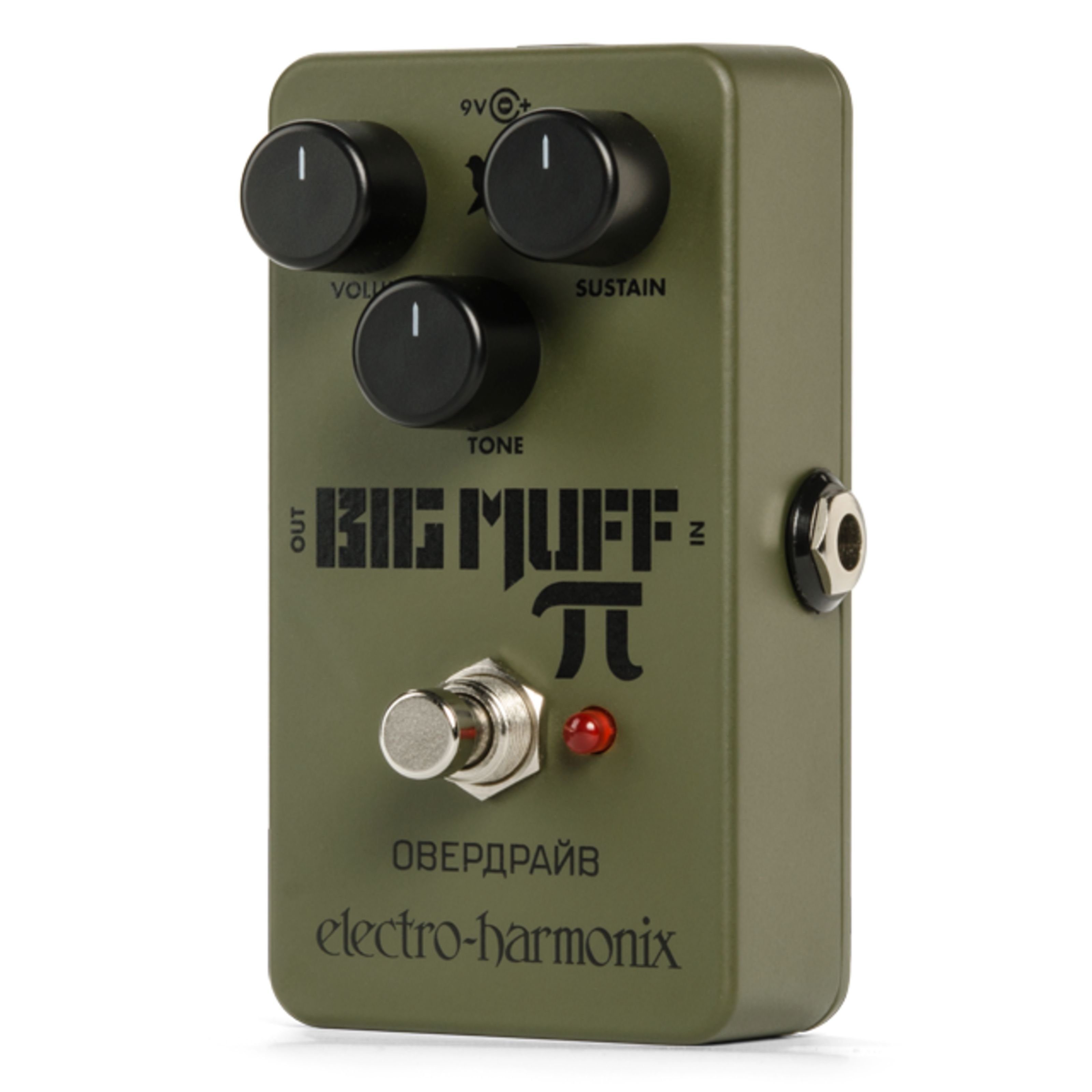 Electro Harmonix Musikinstrumentenpedal, (Effekte, Verzerrer), Green Russian Big Muff - Verzerrer für Gitarren