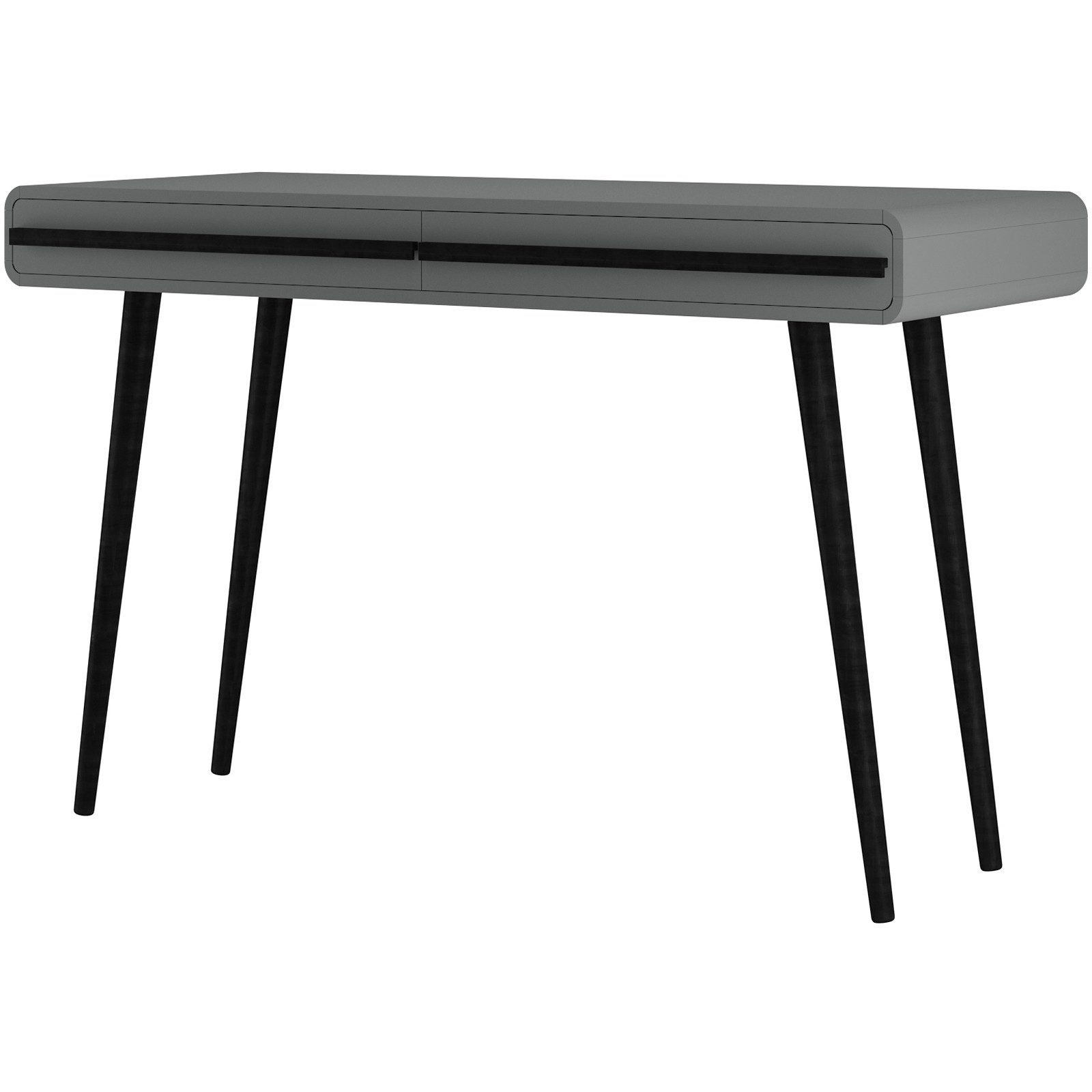 freiraum Schreibtisch Oskar, in Grau - 120x77x50cm (BxHxT)