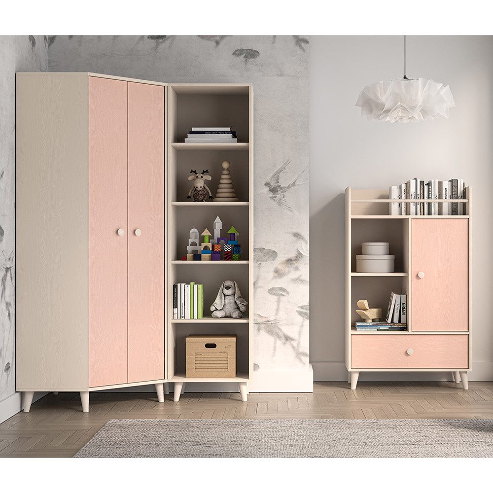 Lomadox Jugendzimmer-Set MODICA-131, (Sparset, 3-tlg., Eckschrank Bücherreg günstig online kaufen