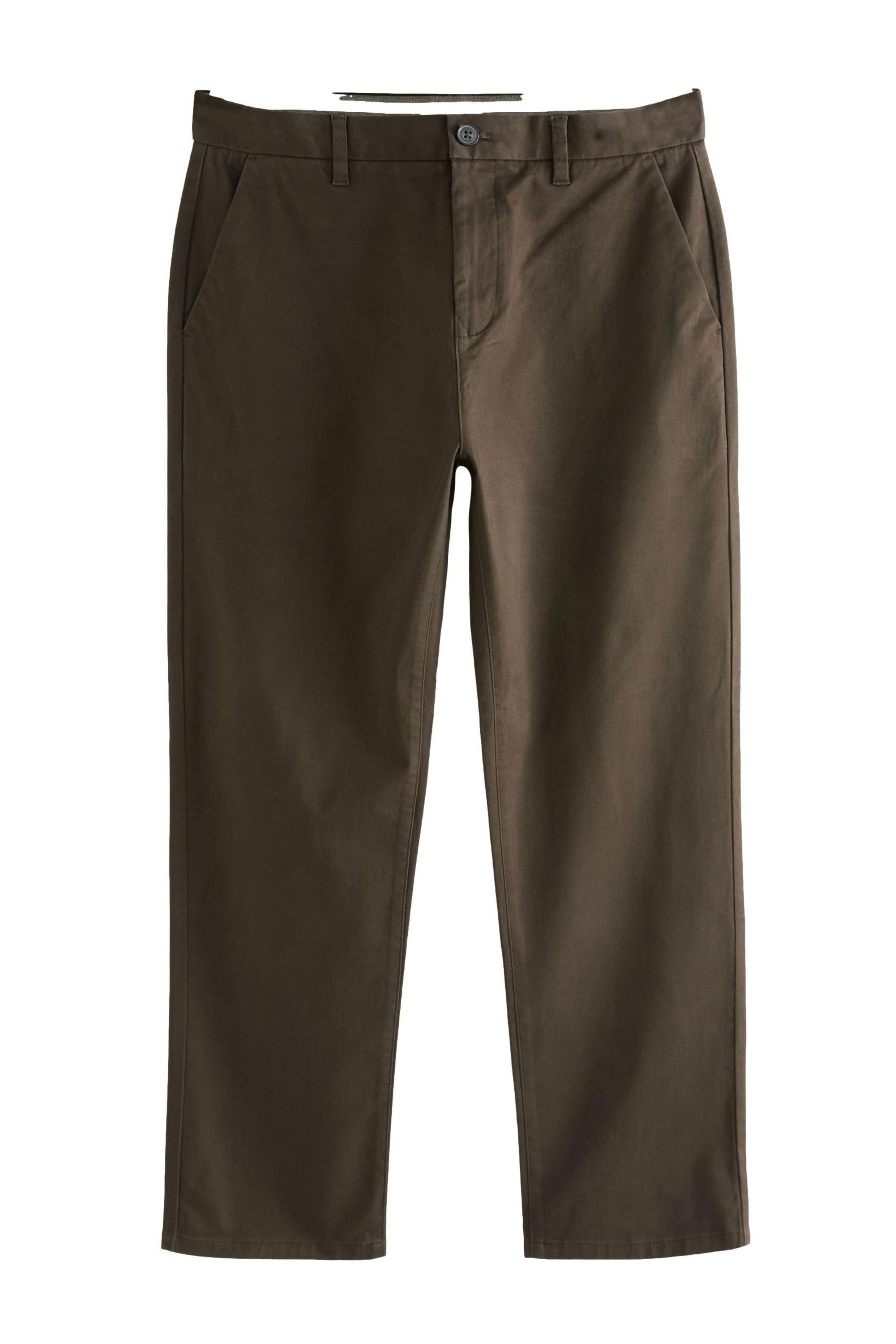 Chinohose Straight Fit Chinohose mit Stretch