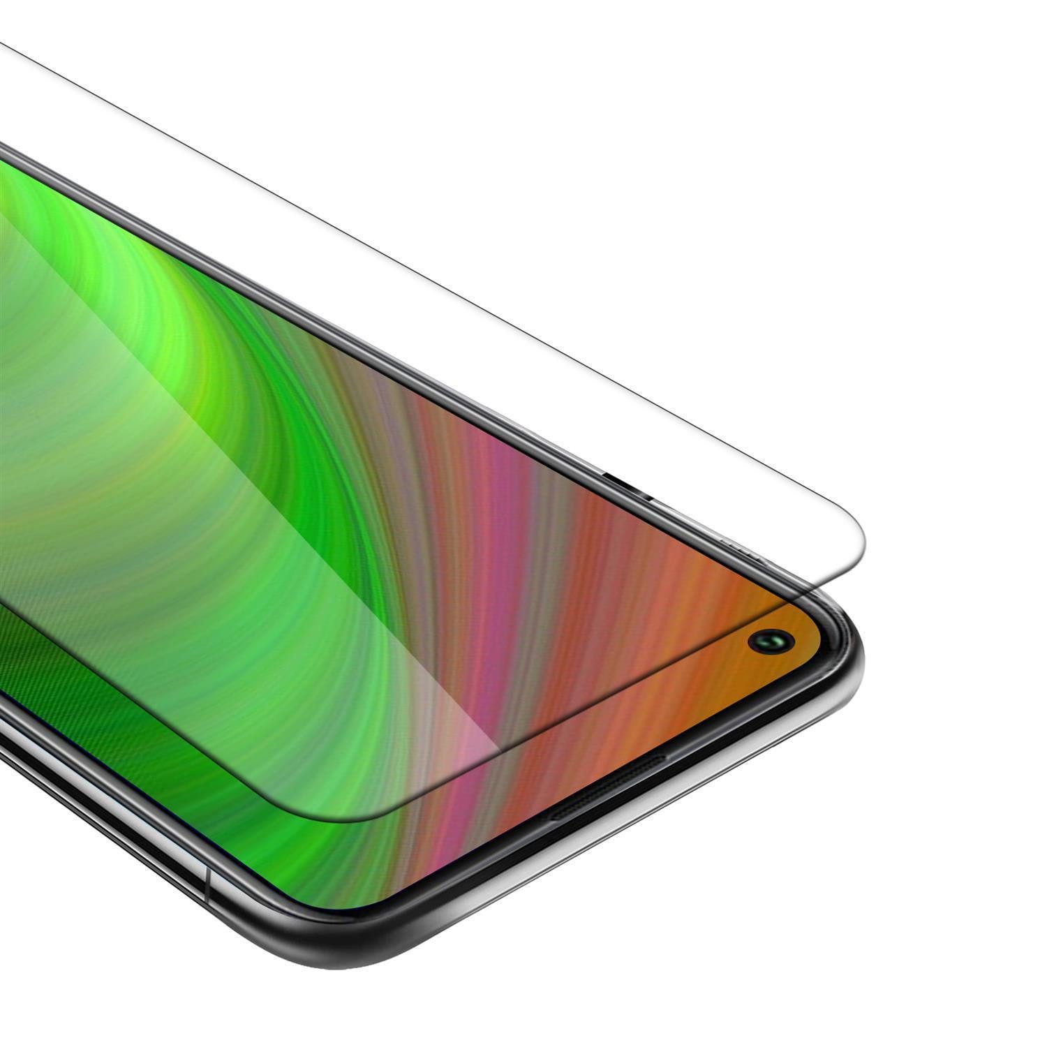 Cadorabo Schutzfolie für Realme 7 PRO Schutzfolie, (1-St), Schutzfolie Panzer Folie (Tempered) Display Schutzglas 3D Touch