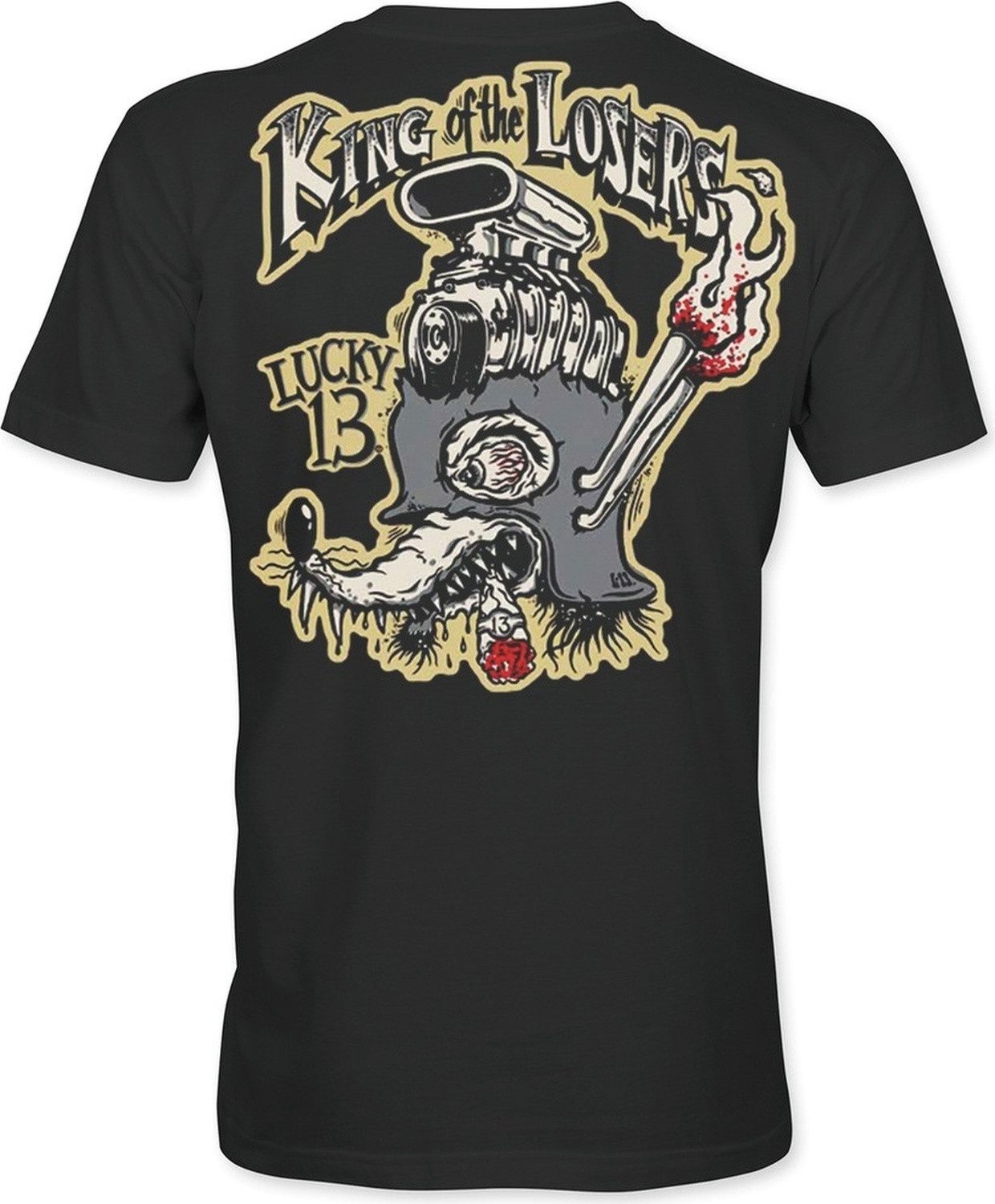 Lucky 13 T-Shirt King Of Losers Tee