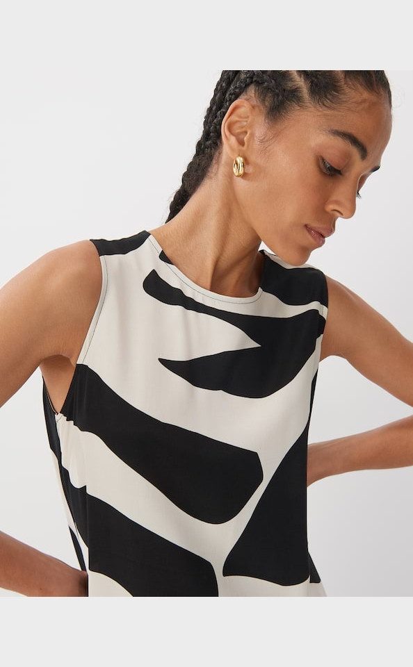 someday Druckkleid Quolly animal black günstig online kaufen
