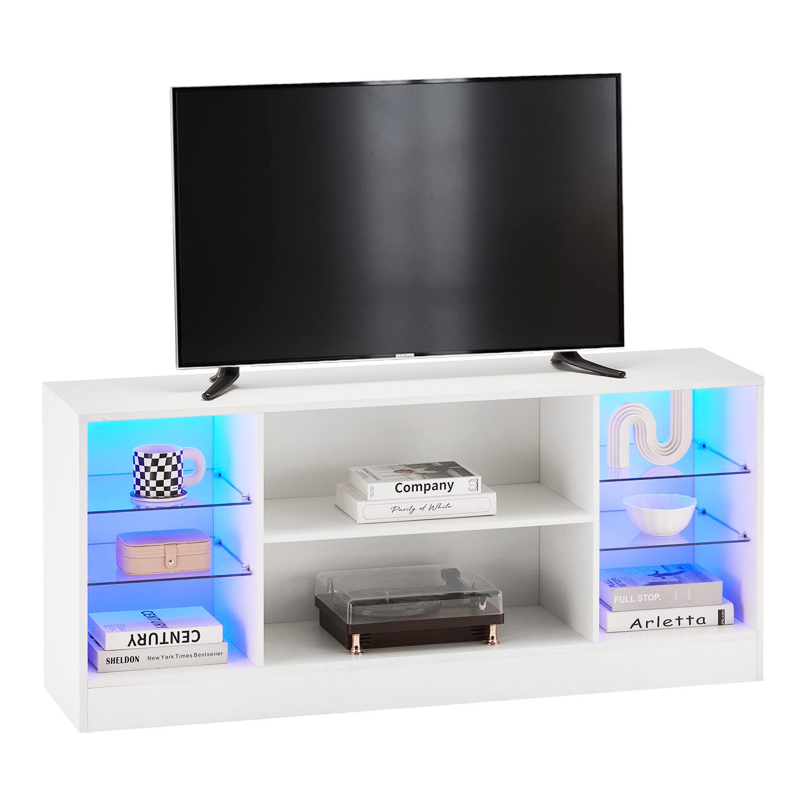Ofcasa Lowboard Sideboards mit Led Beleuchtung, günstig online kaufen