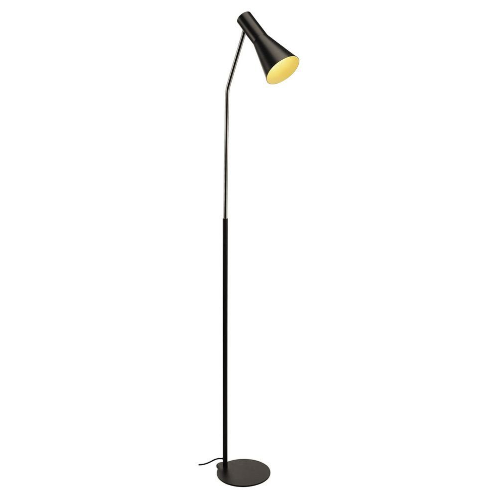 E27, schwarz, Stehleuchte Angabe, Leuchtmittel Nein, Stehlampe Stehlampe, SLV keine Standlampe enthalten: Aluminium, warmweiss, PHelia,