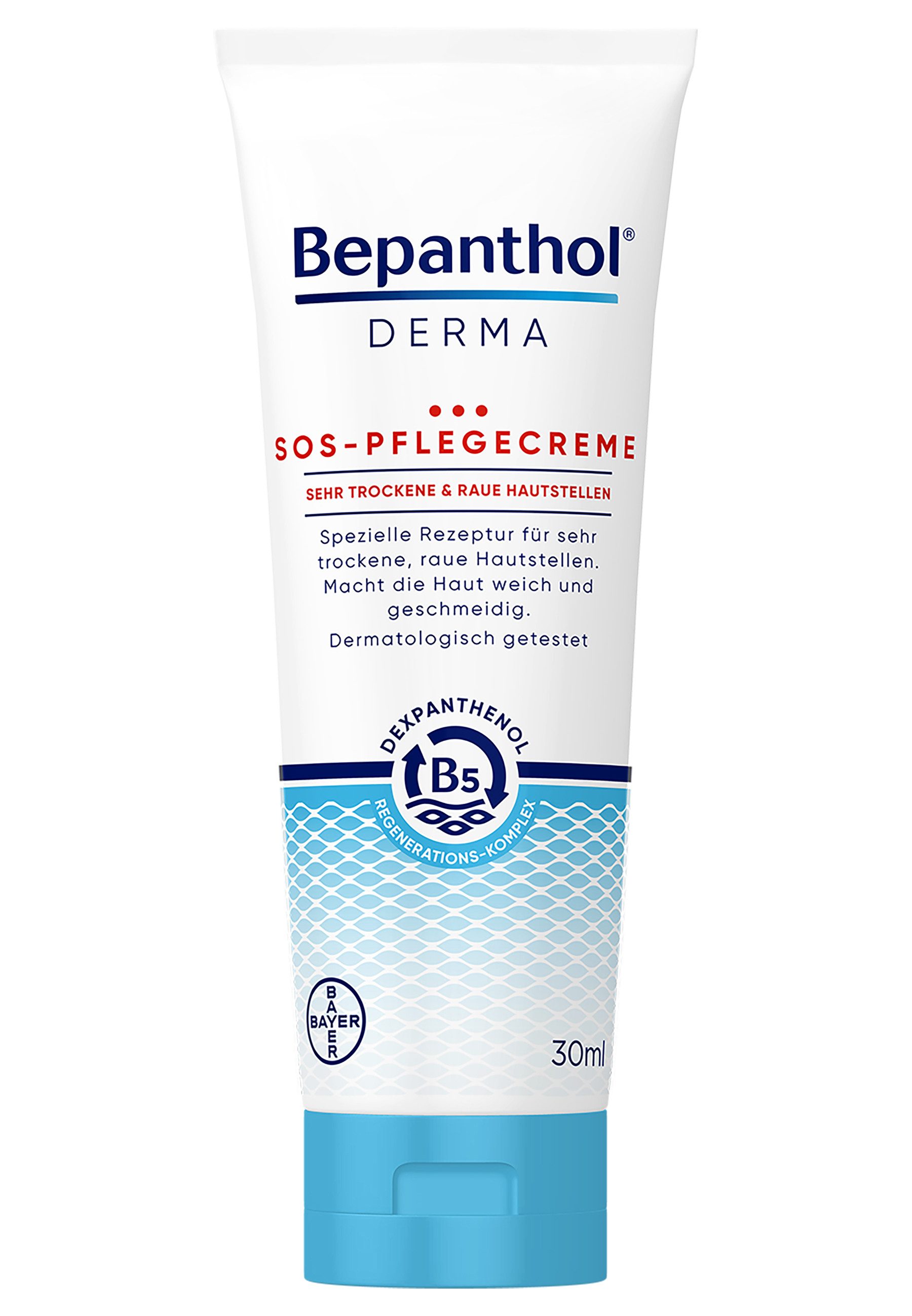 Bepanthol Körpercreme SOS-Pflegecreme, zur täglichen Pflege bei empfindlicher & gereizter Haut