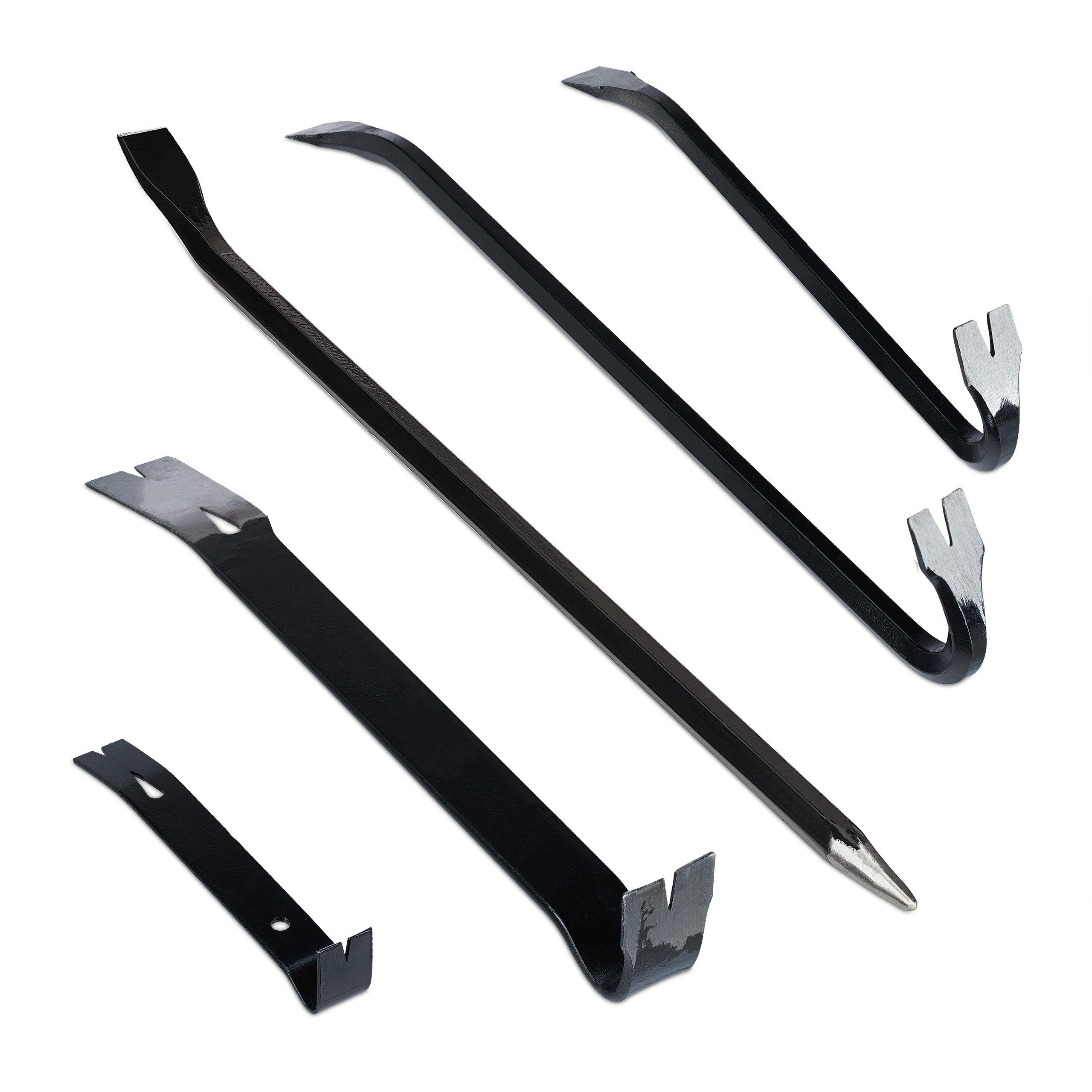 relaxdays Brecheisen Set 5 teilig