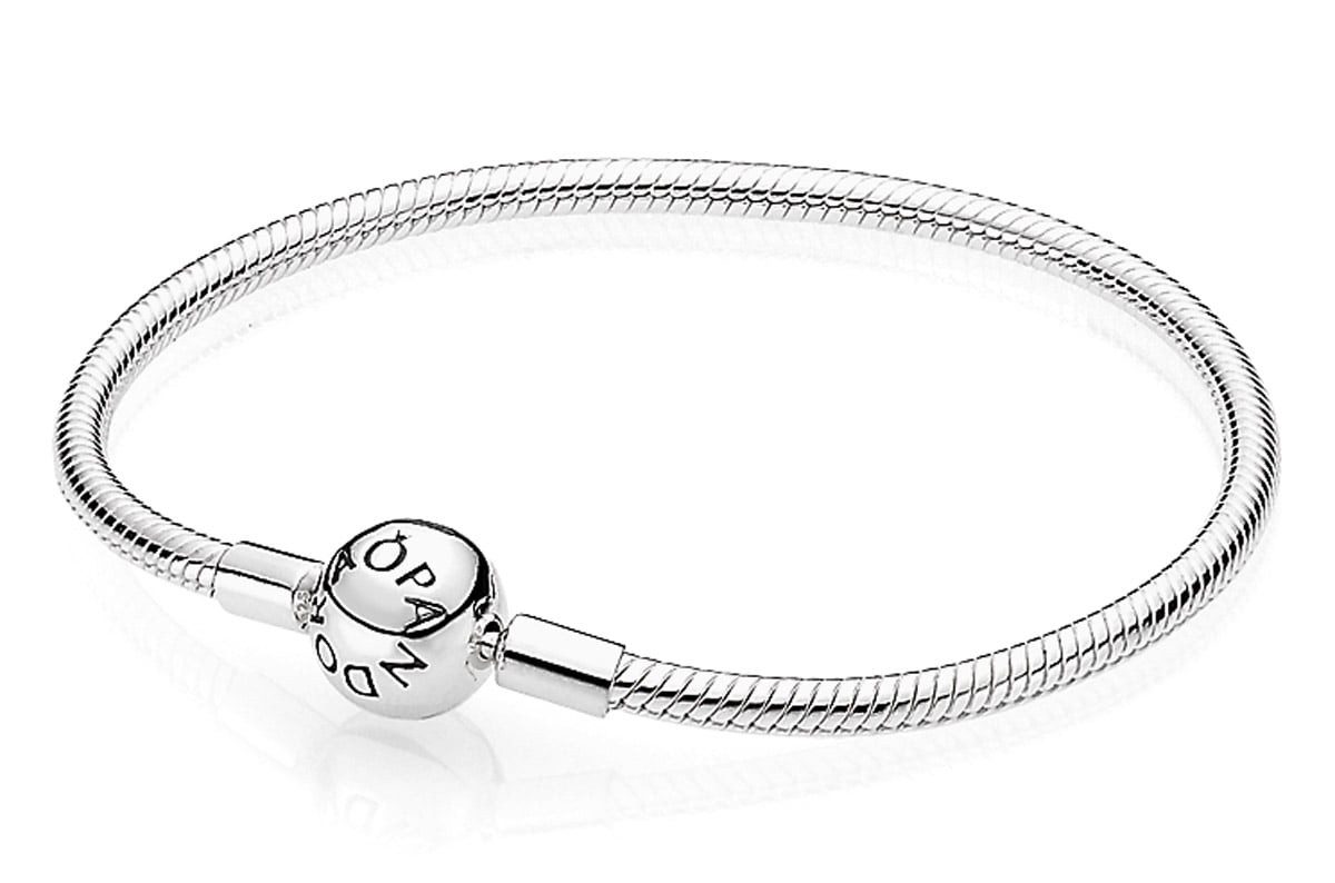 Charm-Armband DamenSilber Kugelverschluss