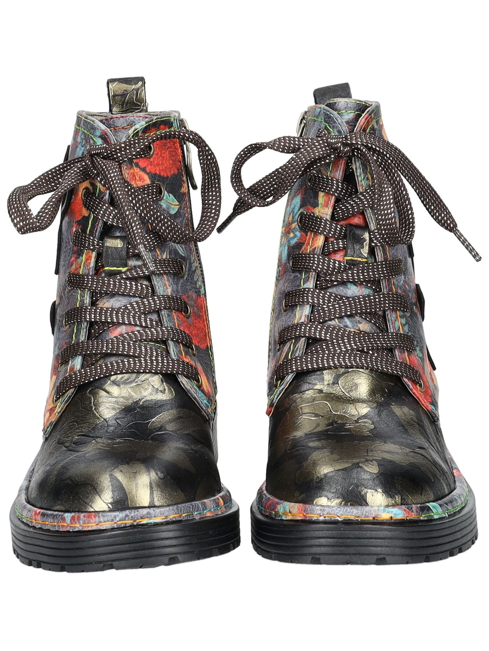 LAURA VITA LAURA VITA Stiefelette Leder/Textil Schnürstiefelette