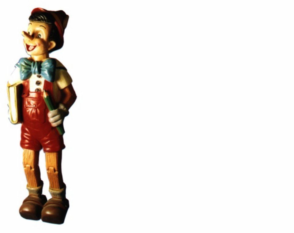 JVmoebel Dekoobjekt Design Pinocchio Figur Statue Skulptur Figuren Dekoration Deko 5673